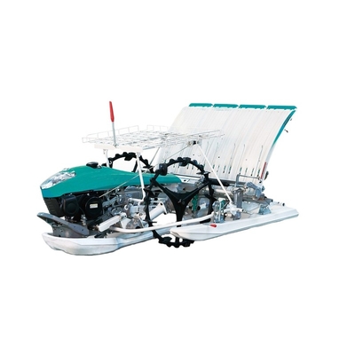 Seeds Semi-automatic 4 Rows Rice Planter Practical Planter Machine Manual Rice Planter Planting Machine High Productivity Paddy Rice Planter