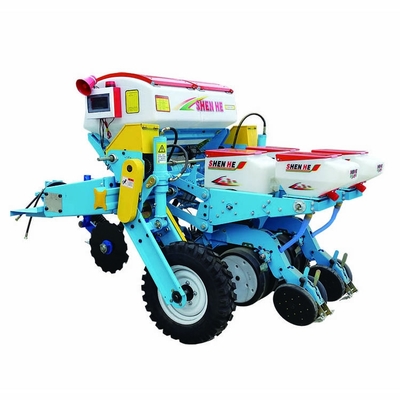 Farms Corn Planter With Two Row Traction Finger Clamp Seed Device Regulating Vegetable Onion Seeder