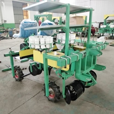 Farmland 6 row and 8 row transplanter drawn by tractor cucumber eggplant cabbage garlic planting machine onion seedling transplanter