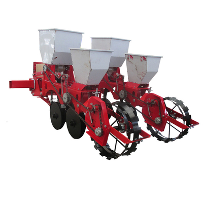 Mini Trailed Groundnut 2 Row Peanut Peanut Seed Planter Sowing Machine Goober Seed Planter with Fertilizer